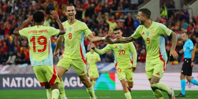 Swiss vs Spanyol di UEFA Nations League: Tim Matador Menang Telak 4-1