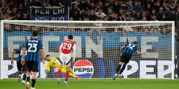 Hasil Atalanta vs Arsenal di Liga Champions: Skor 0-0