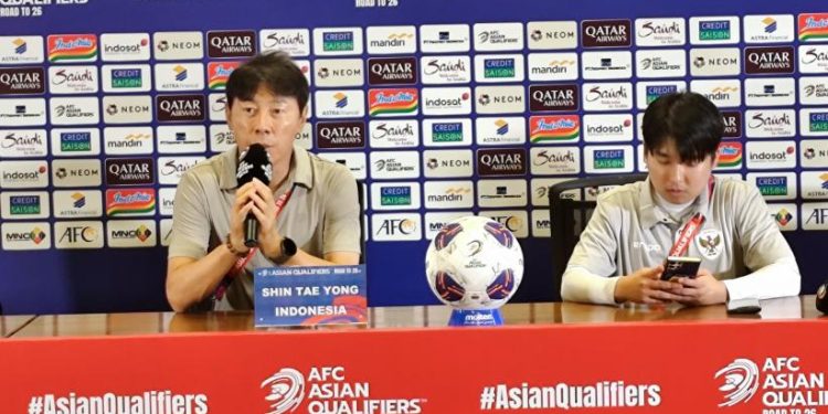 Shin Tae-yong Mulai Fokus Pikirkan Strategi Timnas Indonesia Lawan Bahrain dan China