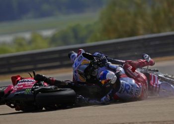 Bagnaia Minta Maaf sama Alex Marquez terkait Insiden di Aragon