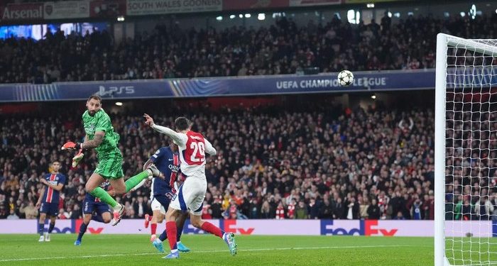 Arsenal vs PSG di Liga Champions: The Gunners Menang 2-0