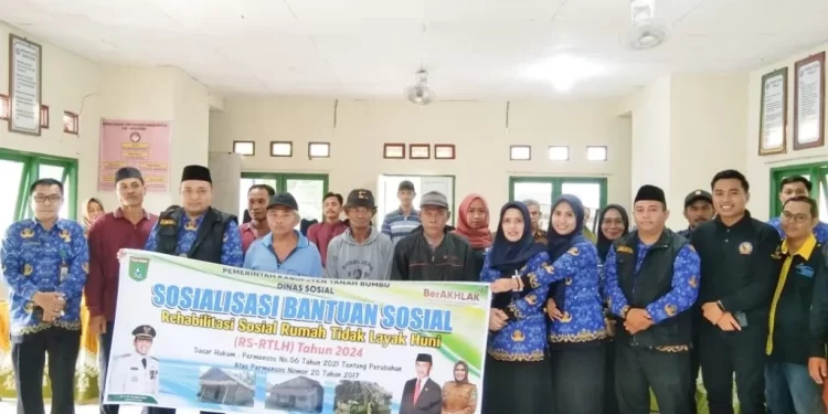 Dinas Sosial Tanbu Minta Aparat Desa Sampaikan Program Pemerintah Daerah