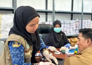 Puskesmas Batulicin Gelar Pemeriksaan Dini PTM dan PPOK