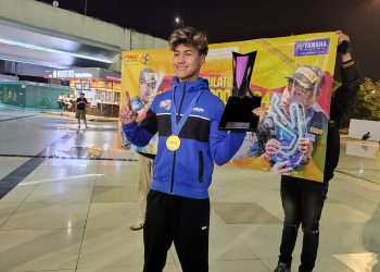 Rider Yamaha Aldi Satya Mahendra Kembali ke Indonesia Bawa Pulang Trofi!
