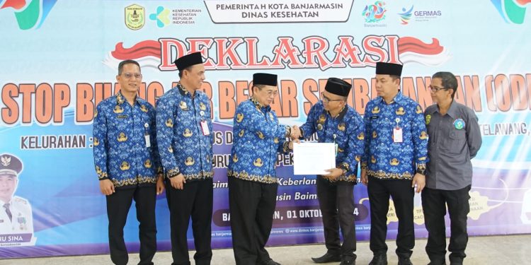 Gerakan Stop Buang Air Besar Sembarangan Telah Menyasar 32 Kelurahan