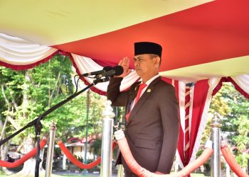 Vitrianson Jadi Inspektur Upacara Peringatan Hari Kesaktian Pancasila