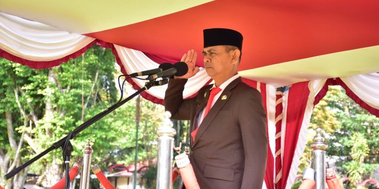 Vitrianson Jadi Inspektur Upacara Peringatan Hari Kesaktian Pancasila