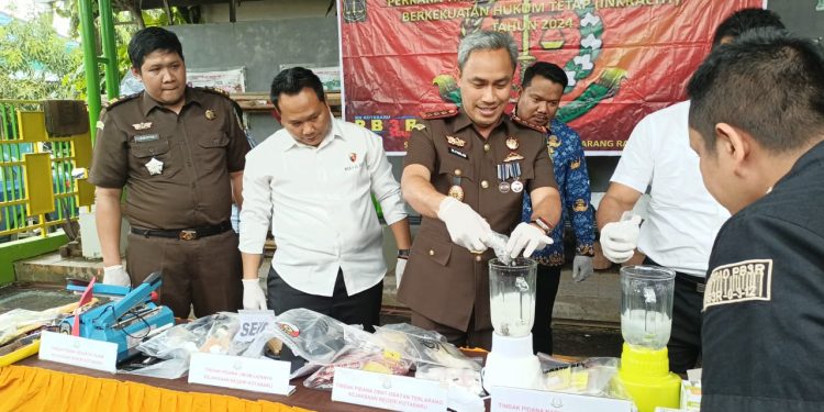 315,22 Gram Sabu dan Ribuan Butir Obat Terlarang Dimusnahkan