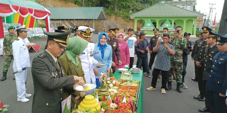 Kodim Kotabaru Gelar Upacara dan Syukuran di Momen HUT Ke-79 TNI