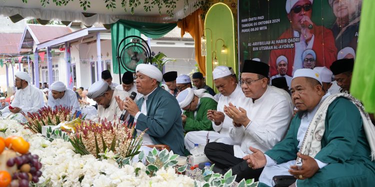 Sayed Jafar Hadiri Peringatan Maulid Nabi Muhammad SAW di Desa Lontar