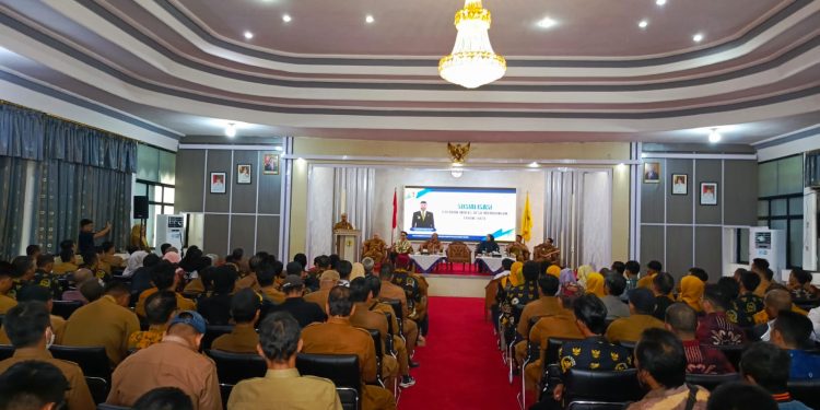 Dinas PMD Gelar Sosialisasi Percepatan Realisasi dan Pelaporan Dana Desa
