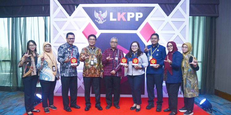 Kemenkumham Borong Penghargaan dari LKPP