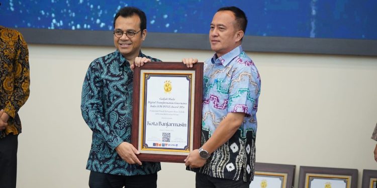 Banjarmasin Raih GM-DTGI Award Tahun 2024