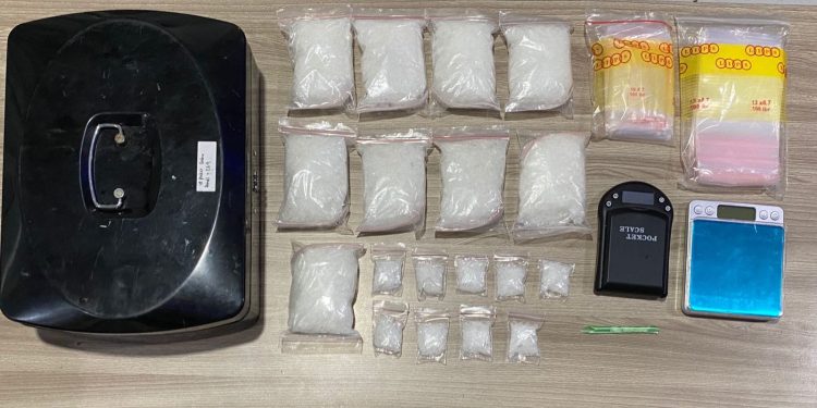 Ibu Muda di Kelayan Simpan 919 Gram Sabu Dalam Brankas, Ditangkap Deh!