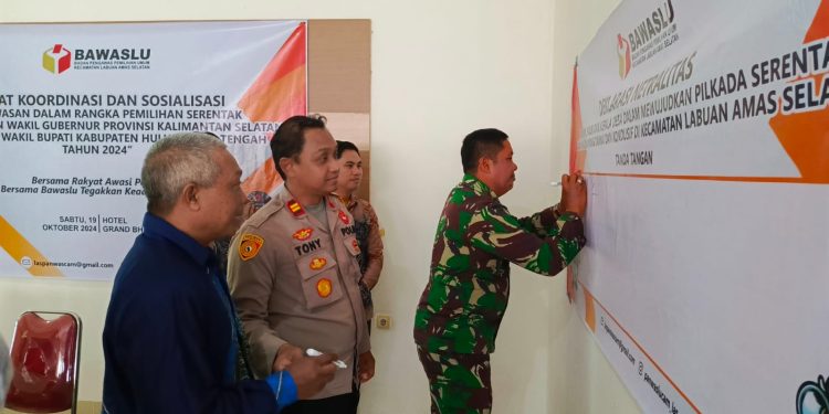 Jelang Pilkada 2024, Panwascam LAS Sosialisasikan Pengawasan Partisipatif