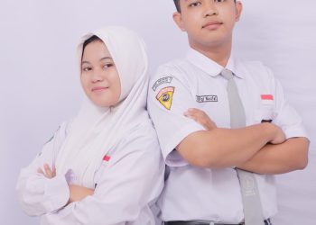 Zahwa-Rifqi Siap Bertarung di Pemilihan Ketua OSIS SMKN 2 Banjarmasin