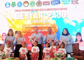 Beragam Lomba Meriahkan Gebyar PAUD 2024 di Kapuas