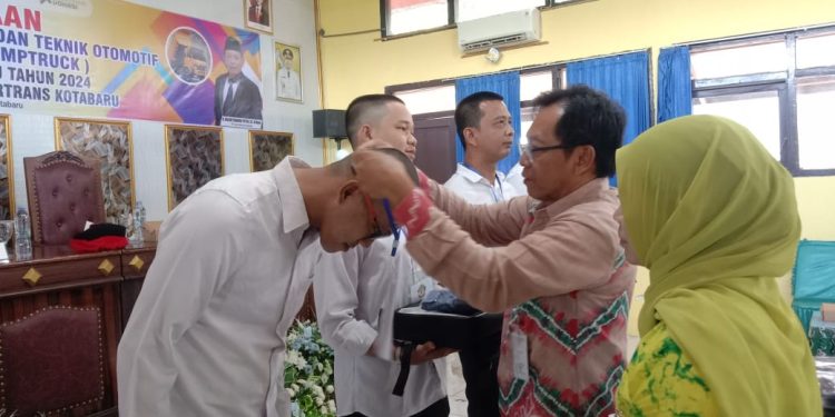 Tingkatkan SDM, BLK Kotabaru Gelar Pelatihan Berbasis Alat Berat