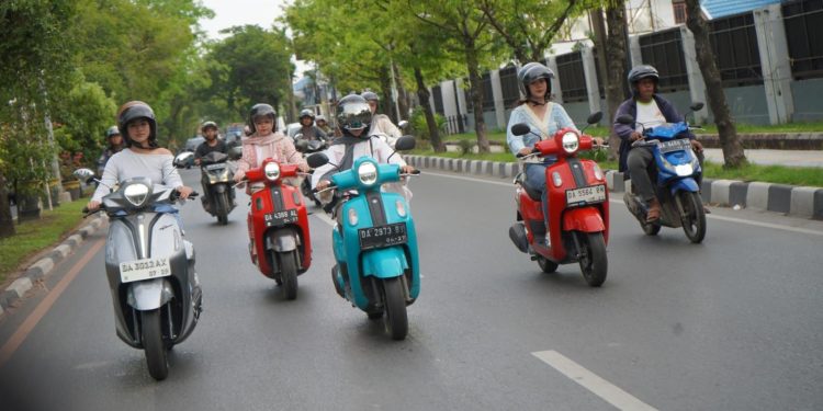 PT STSJ Yamaha Kembali Gelar Rolling City Classy Class di Banjarmasin