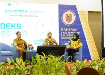 Rakerda Kominfo Se-Kalsel Soroti Program Pembangunan Daerah Berbasis Tranformasi Digital dan Efisiensi Layanan