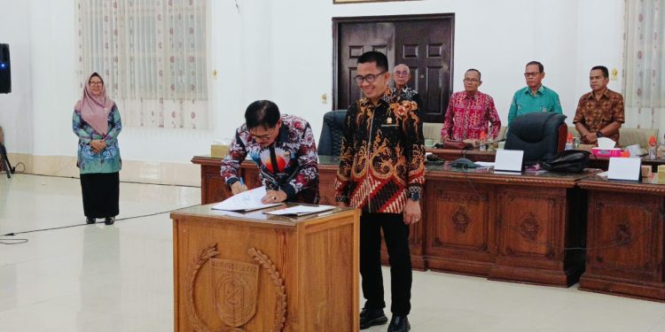 Pimpinan Definitif DPRD Barsel Periode 2024-2029 Diumumkan