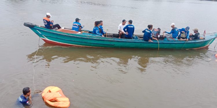 Geger! Balita Tenggelam di Sungai Alalak