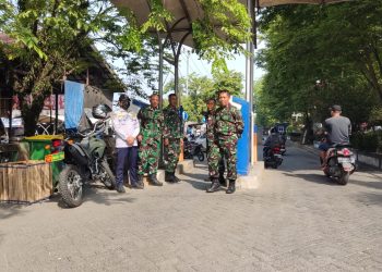 Personel Kodim HST Gelar Patroli Cipta Kondisi Jelang Pilkada