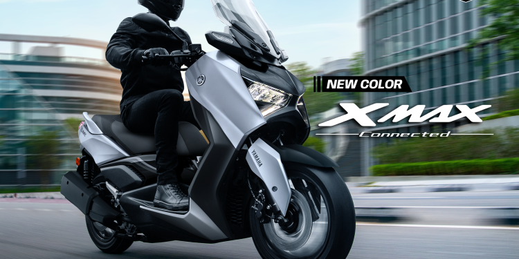 XMAX Connected Baru Hadir dengan Grafis Sporty dan Varian Warna Elegan