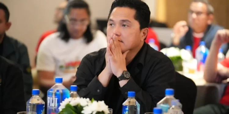 Timnas Indonesia Kalah Lawan China, Erick Thohir Akan Evaluasi Pasukan Shin Tae-yong
