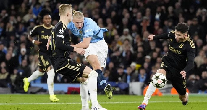 Man City Vs Sparta Praha di Liga Champions: The Citizens Pesta Lima Gol