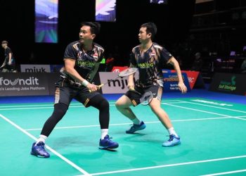 Hasil Denmark Open 2024: Ahsan/Hendra Takluk dari Jepang