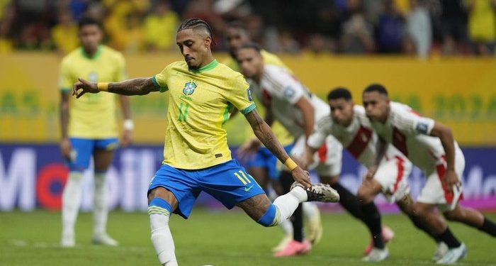 Hasil Kualifikasi Piala Dunia: Brasil Hantam Peru 4-0