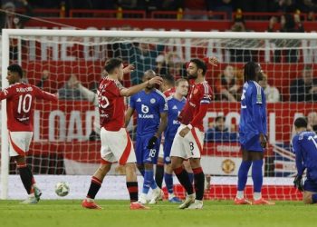 Manchester United vs Leicester City di Carabao Cup: Skor 5-2