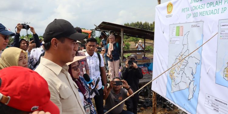 Optimalisasi Lahan dan Cetak Sawah di Kalsel Libatkan Ribuan Generasi Milenial