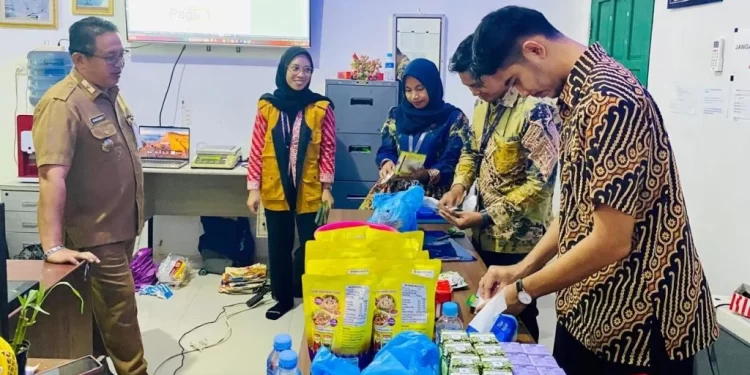 BSML Bersama DKUMP2 Tanbu Laksanakan Pengawasan Kemetrologian BDKT