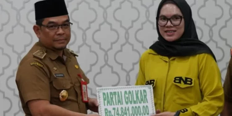 NPHD Bantuan Keuangan Partai Politik Diteken