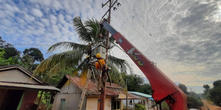 Momen HUT RI, Realisasi PMN ke PLN Merdekakan Listrik Bagi 953 Warga di 7 Desa Pelosok Bengkayang