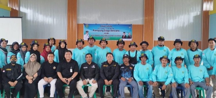 Lagi, Dinsos Tanbu Bentuk Empat Kampung Siaga Bencana