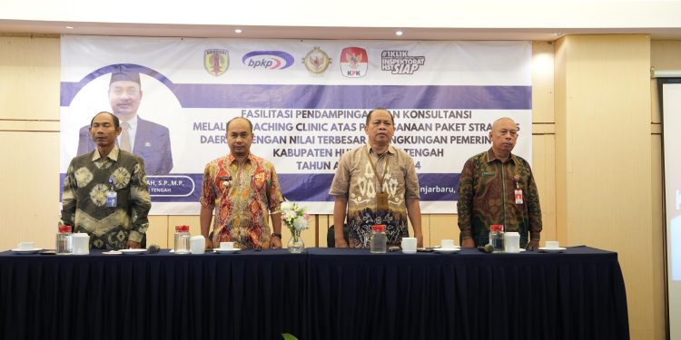 Pemkab HST Gelar Coaching Clinic Pelaksanaan Proyek Strategis