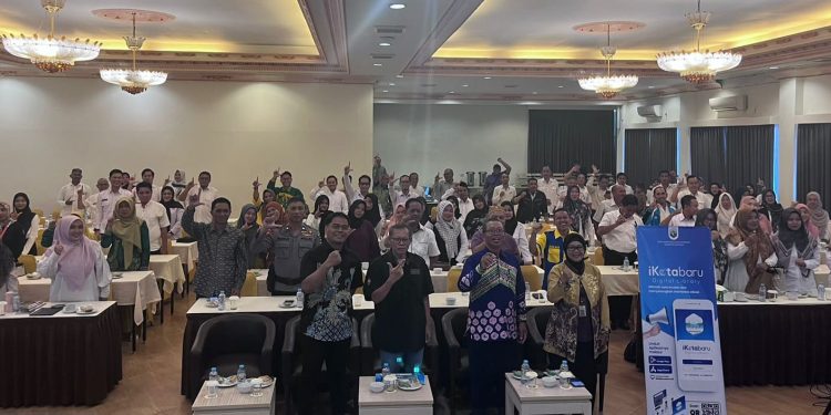 Bimtek Literasi Masyarakat dan Launching Digital Library Kotabaru