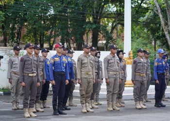 139 Anggota Satpol PP dan Damkar Ikuti Latihan Kesamaptaan