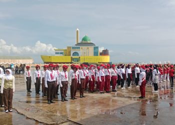 Peringati Hari Pahlawan, PPI Kotabaru Gelar Lomba Variasi Gerak Jalan dan Baris Berbaris