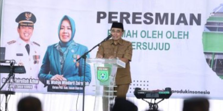 Dorong Geliat UMKM, Rumah Oleh-Oleh Khas Tanah Bumbu Diresmikan