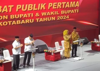 KPU Gelar Debat Publik Pertama Paslon Bupati dan Wakil Bupati Kotabaru