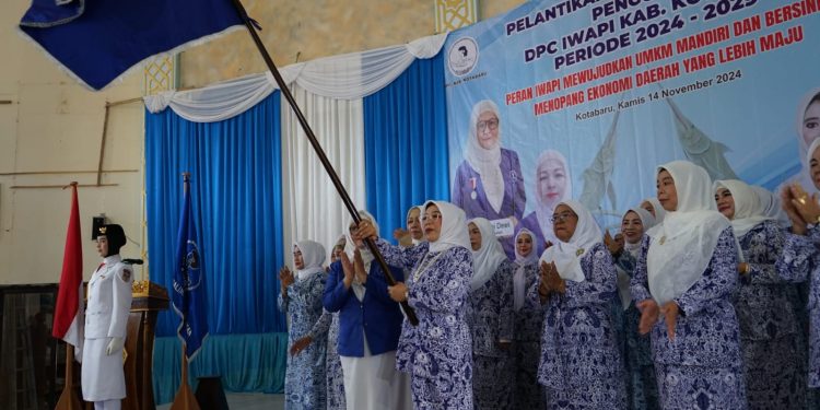 Pengurus DPC IWAPI Kotabaru Periode 2024-2029 Dilantik