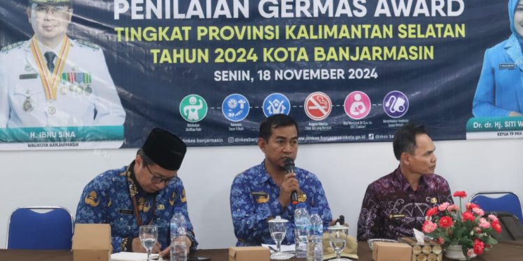 Dinilai Berhasil Implementasikan PHBS, Tim Germas Provinsi Kalsel Sambangi Kelurahan Sungai Bilu