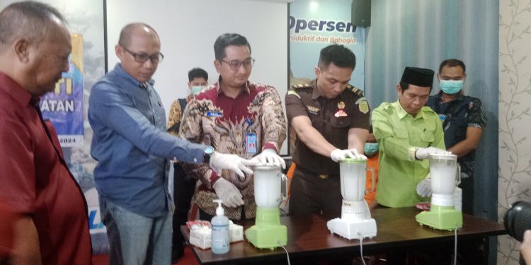 BNNP Kalsel Musnahkan 271,39 Gram Sabu