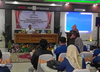 Jelang Pencoblosan, KPU HST Bekali Petugas PPK Mitigasi Permasalahan Hukum