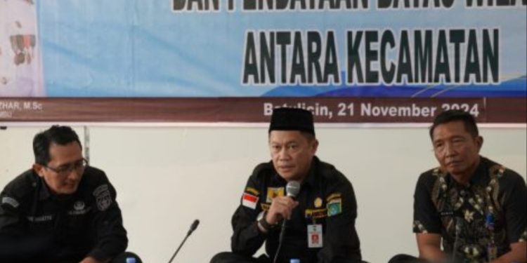 Pemkab Tanbu Sosialisasikan Pendataan Nama Rupabumi dan Batas Wilayah Antar Kecamatan