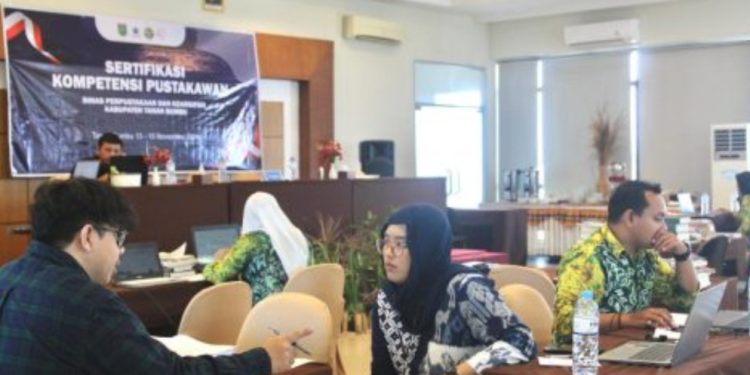 11 Pustakawan Tanbu Lulus Sertifikasi Kompetensi